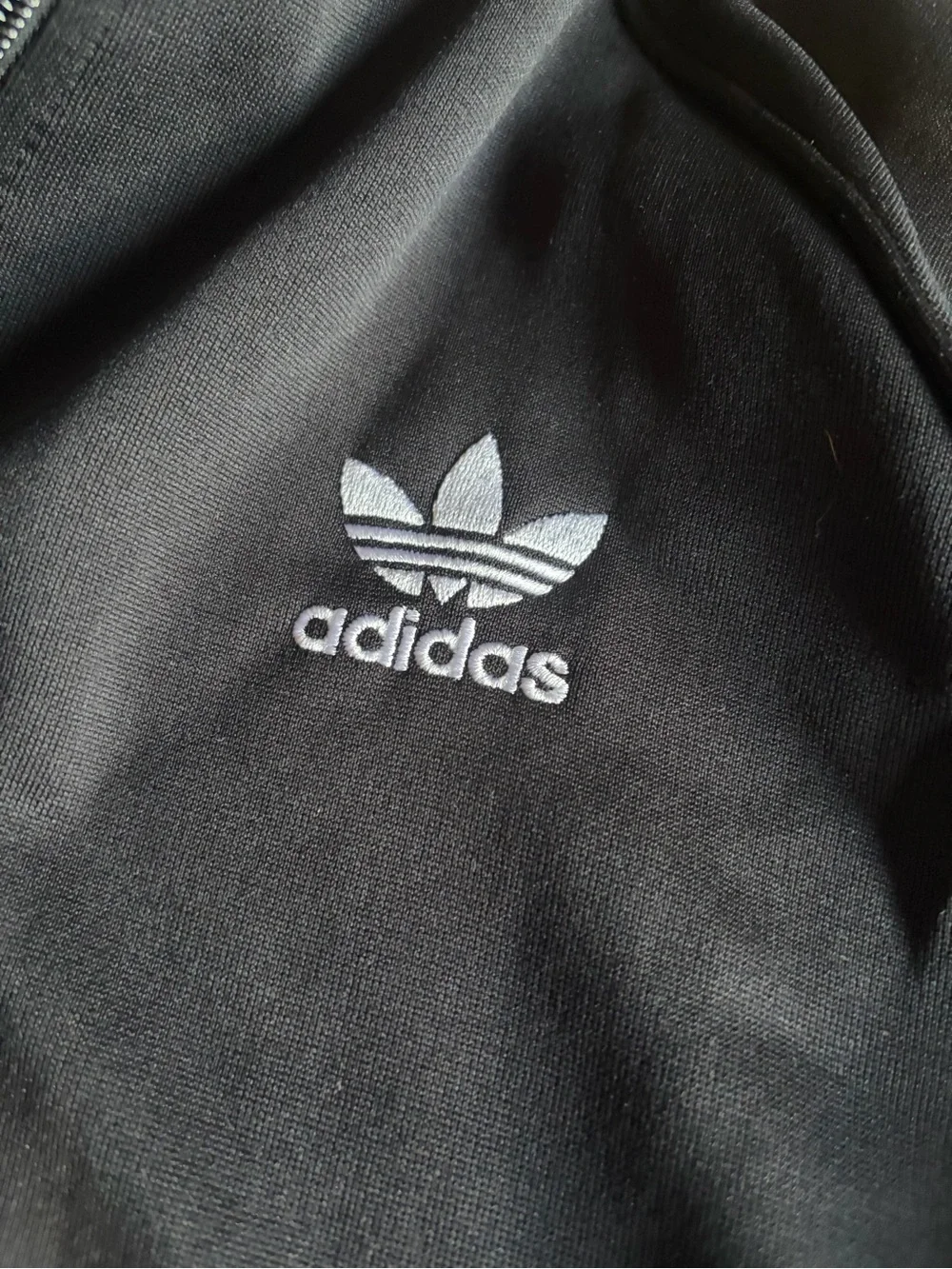 Mens Adidas Originals Firebird Track Suit set Zip Jacket & Pants BLACK Size XL